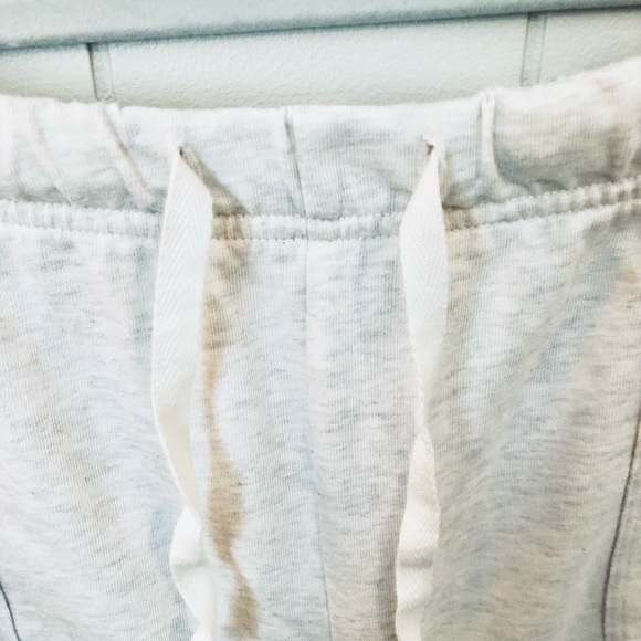 Soma Most Loved Cotton Shorts Pull on Drawstring Elastic Waist Oatmeal Large - Picture 2 of 5